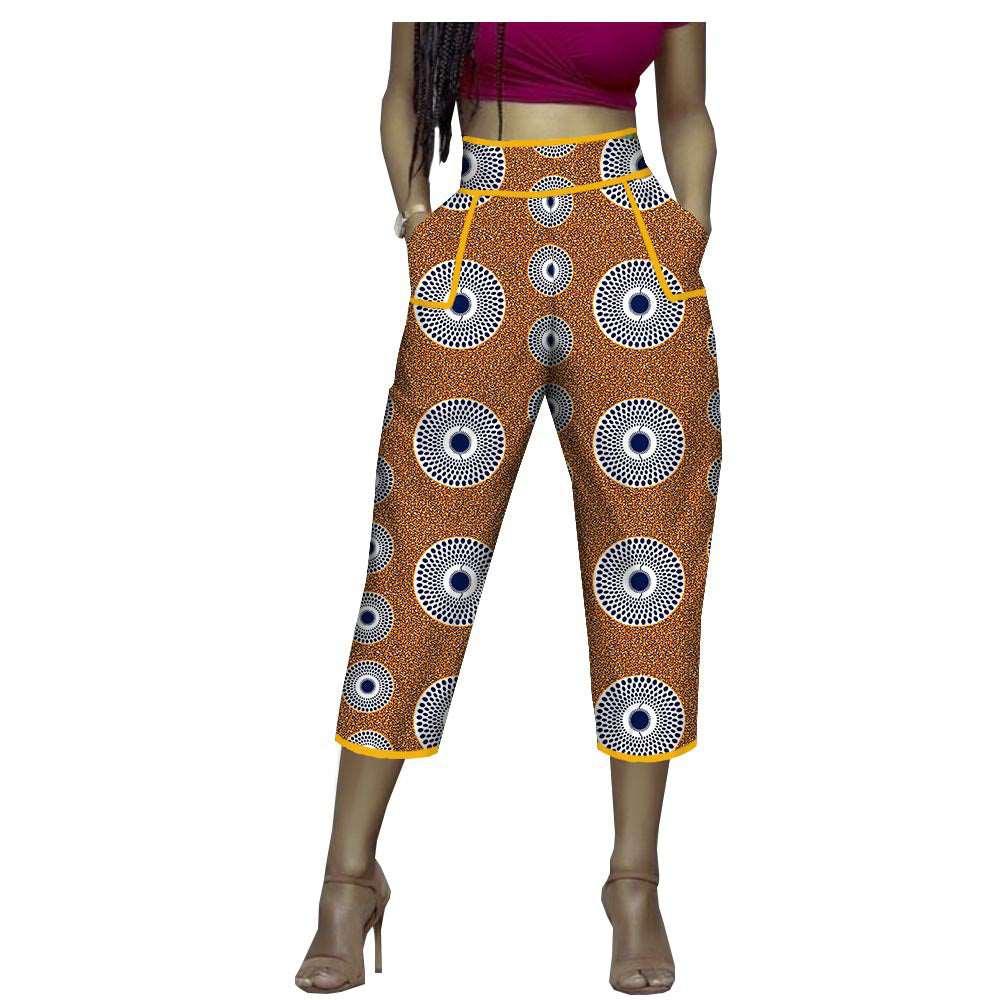 Batik print pencil pants