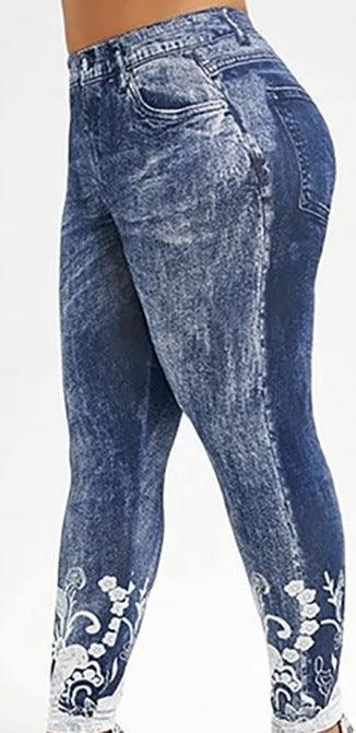 Denim Bottom Pants - JWHL FASHION
