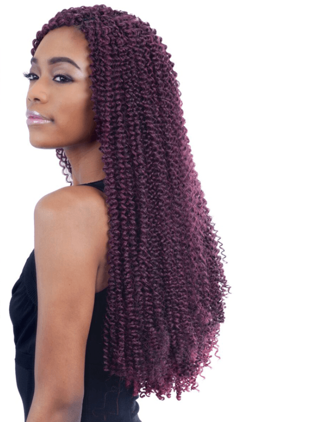 Long curly braids curtain - JWHL FASHION