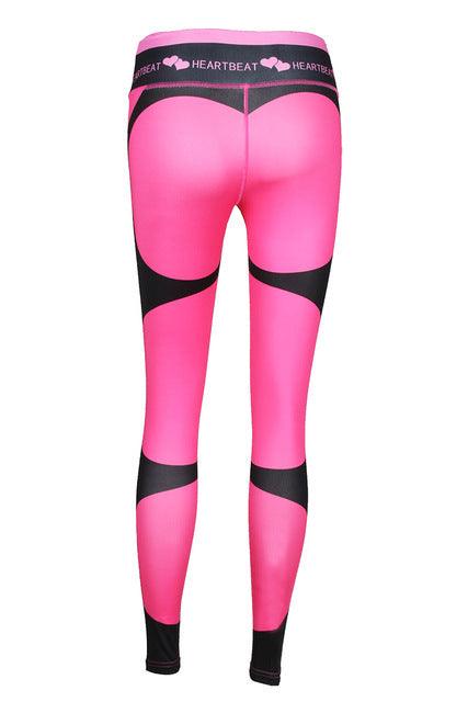 Print patchwork yoga leggings - JWHL FASHION