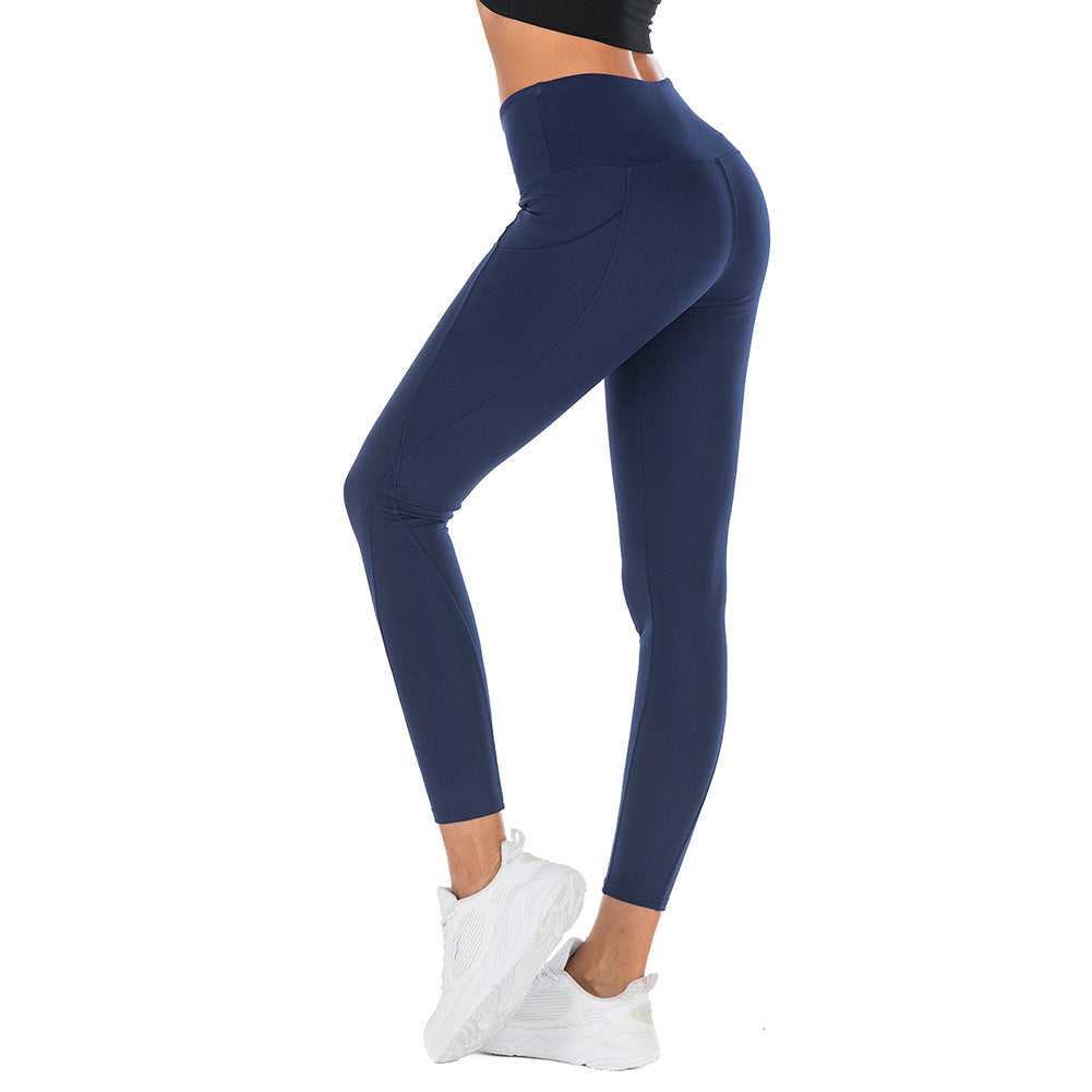 High waist yoga leggings - JWHL FASHION