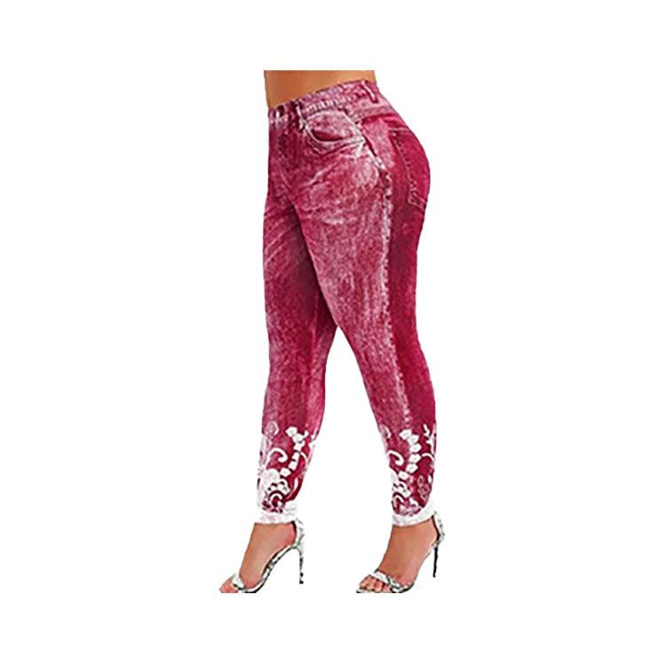 Denim Bottom Pants - JWHL FASHION