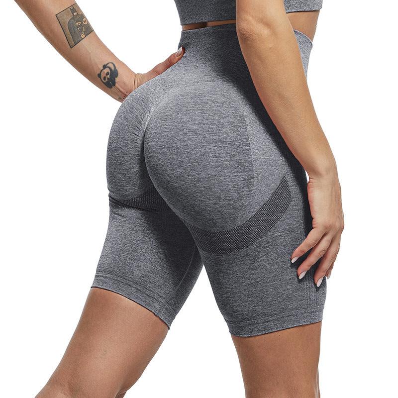 Quick-Drying Clothes Running Fitness Five-Point Leggings - JWHL FASHION