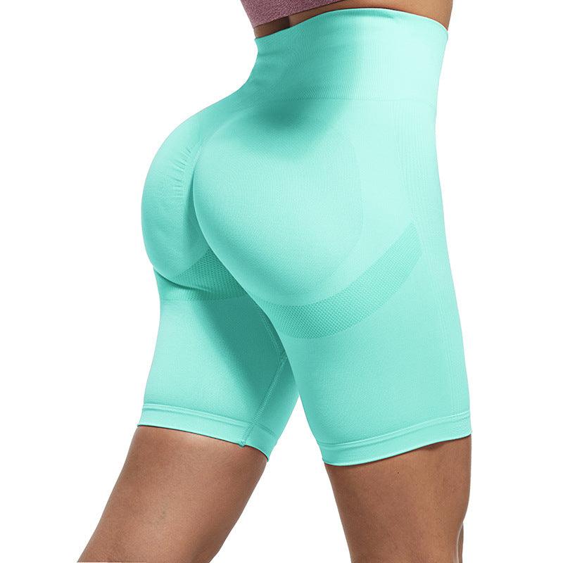 Quick-Drying Clothes Running Fitness Five-Point Leggings - JWHL FASHION