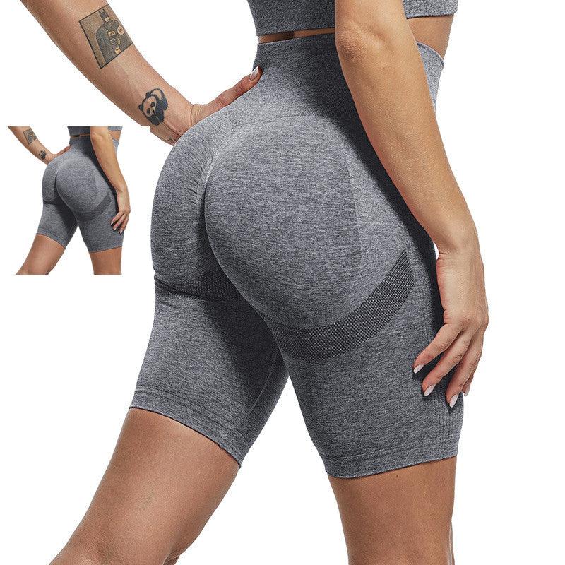 Quick-Drying Clothes Running Fitness Five-Point Leggings - JWHL FASHION