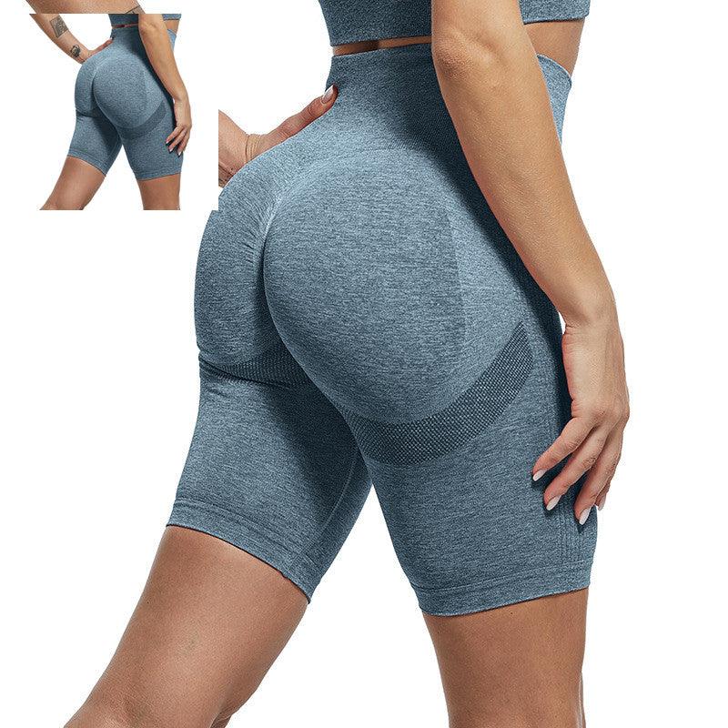 Quick-Drying Clothes Running Fitness Five-Point Leggings - JWHL FASHION