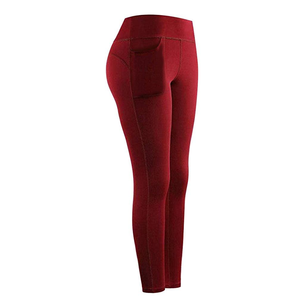 Hip pocket yoga pants - JWHL FASHION