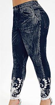 Denim Bottom Pants - JWHL FASHION