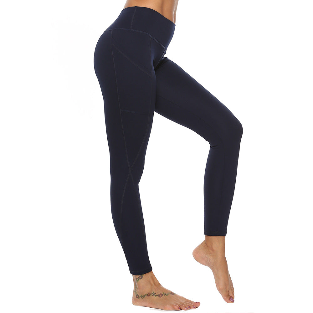 High waist yoga leggings - JWHL FASHION