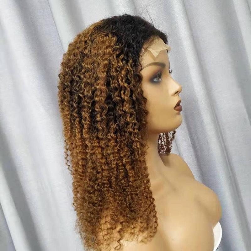 Human Hair Wig Kinky Curly - JWHL FASHION