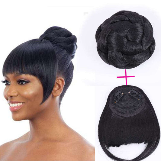 35. Synthetic Wig Updo