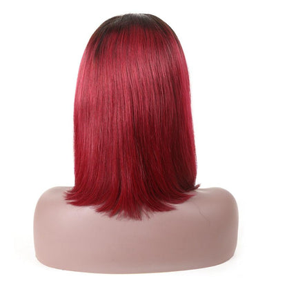 Front Lace Gradient human hair Wig - JWHL FASHION