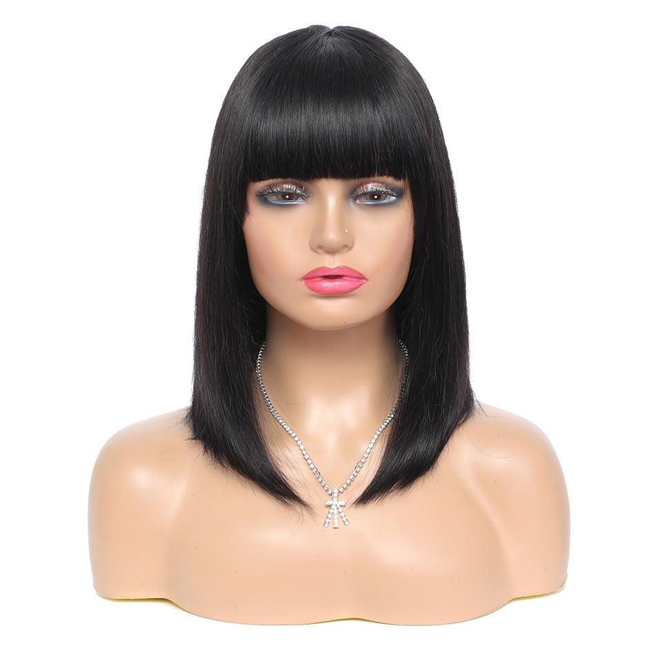 Short Real Hair Bob Wig - JWHL FASHION