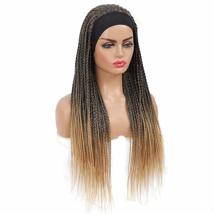 Three-strand Braids Headscarf Wig - JWHL FASHION