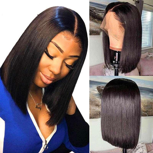 Brazilian Straight human hair wig