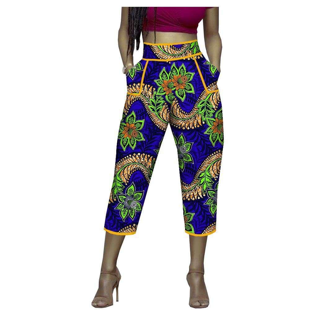 Batik print pencil pants