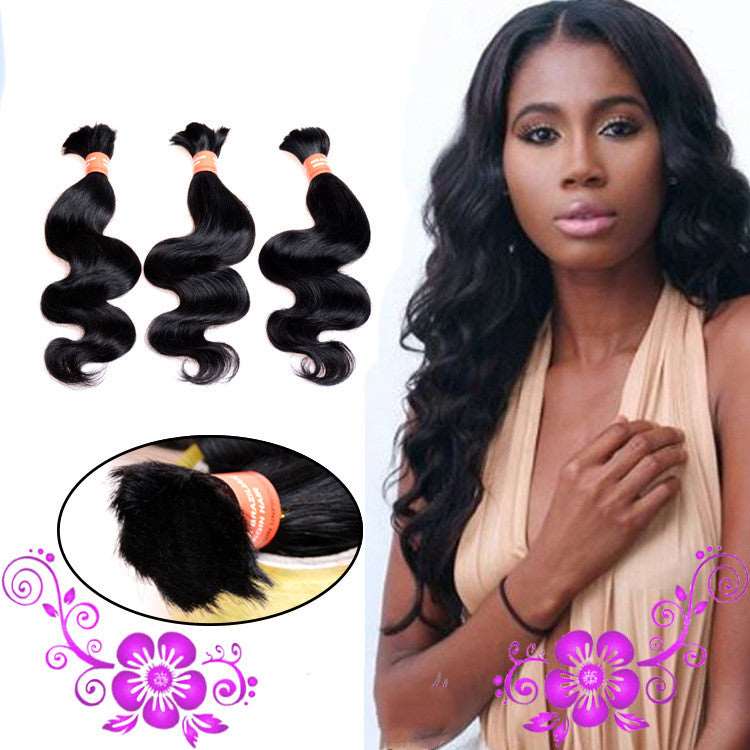 7A body wave human hair bundles extension