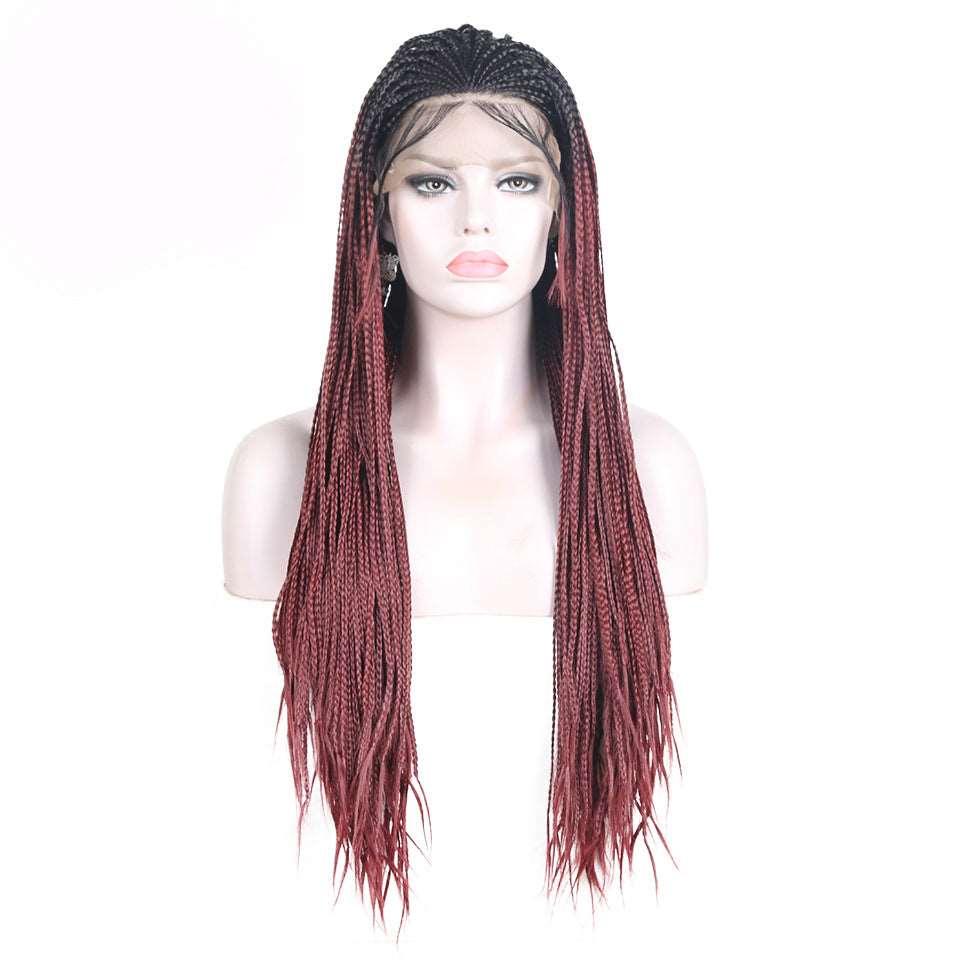 African three strands braids Wig