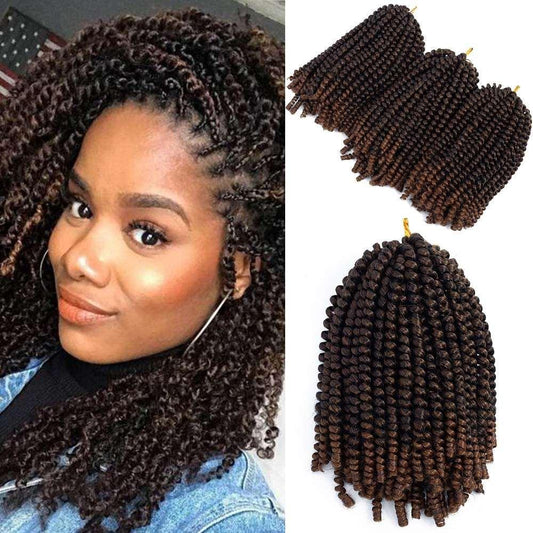 Chemical fiber low-temperature spring crochet braids curtains