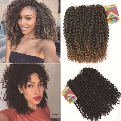 African crochet hair extension