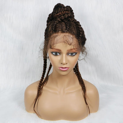 Front Lace Synthetic Braided Wig - JWHL FASHION