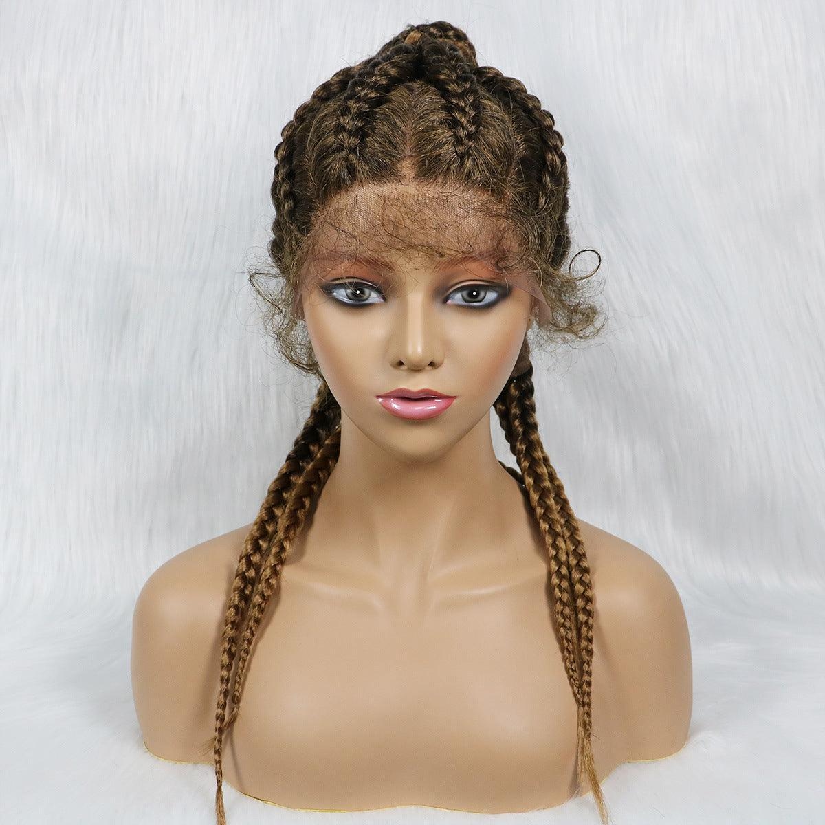 Front Lace Synthetic Braided Wig - JWHL FASHION