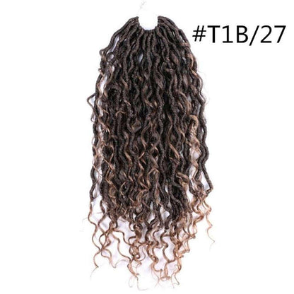 Chemical Fiber Crochet Hair Braids Curtains