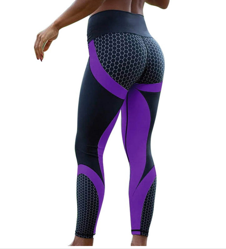 Yoga Fitness Leggings, Slim Tights Sports Pants