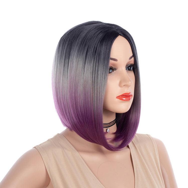 Gradient Curl Spell Spot Hair Synthetic Wig - JWHL FASHION