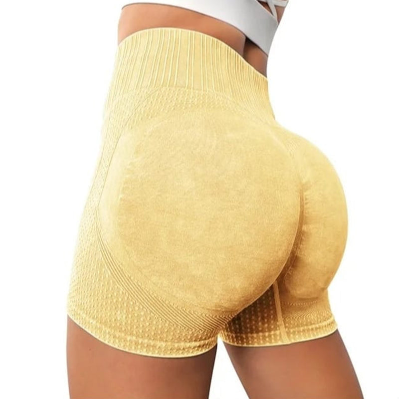 High-waisted Hip-lifting Fitness Pants, Yoga Shorts