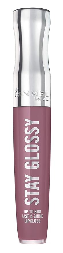 Rimmel Stay Glossy Lip Gloss - Non-Sticky and Lightweight Formula for Lip Color and Shine