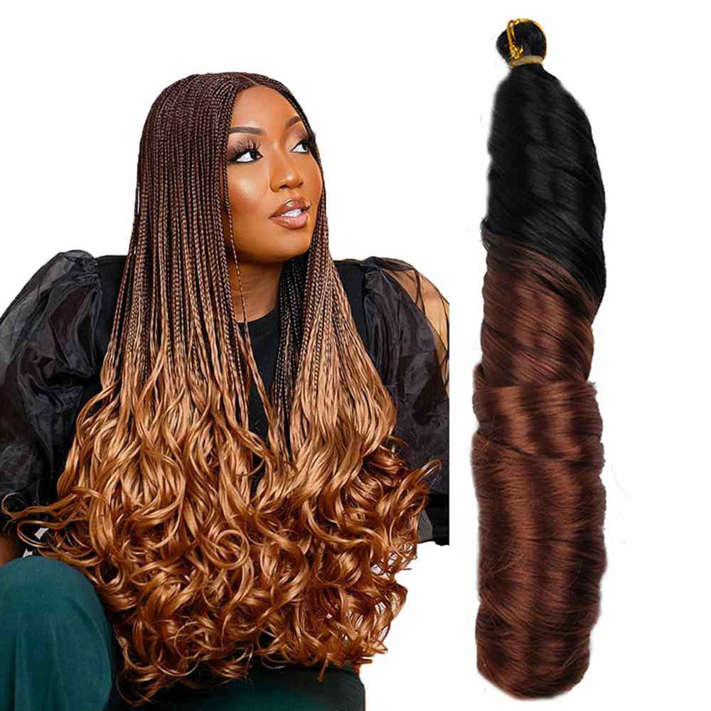 French Loose Wave Crochet Braids Hair Bundles - JWHL FASHION