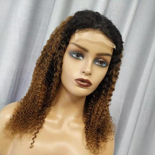 Human Hair Wig Kinky Curly - JWHL FASHION