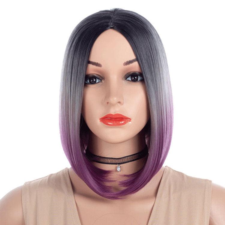 Gradient Curl Spell Spot Hair Synthetic Wig - JWHL FASHION