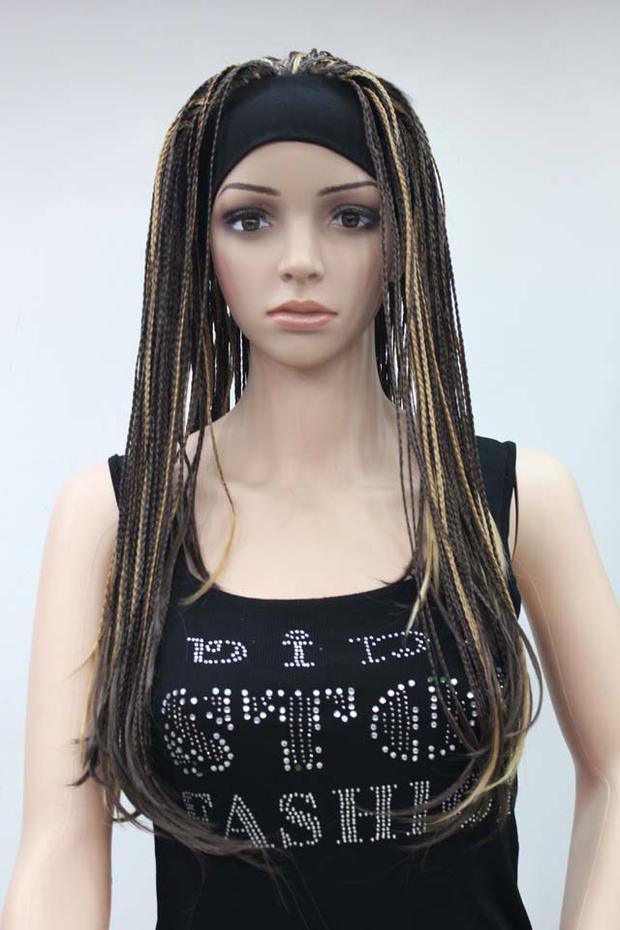 Gradient Hip Hop Net Red African Braids Wig - JWHL FASHION