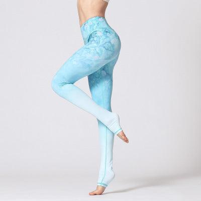 Printed Yoga Pants - JWHL FASHION