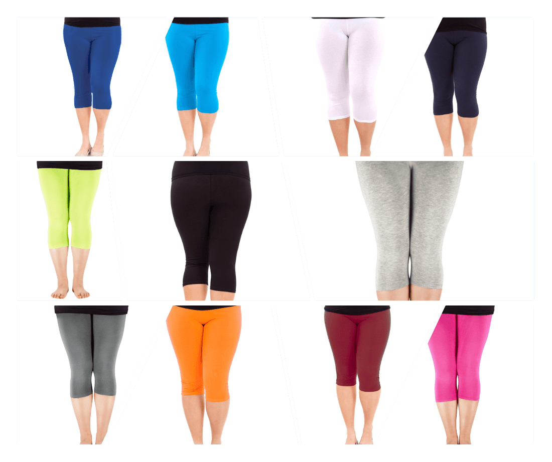 Solid color leggings Pants - JWHL FASHION