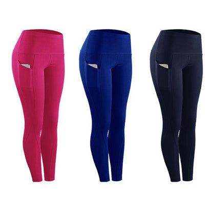 Stretch Sportswear Casual Leggings Pants with Pocket - JWHL FASHION