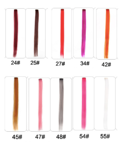 Gradient colors hair extension - JWHL FASHION