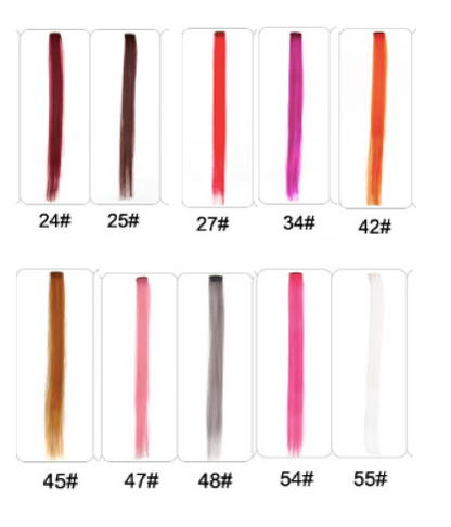 Gradient colors hair extension - JWHL FASHION