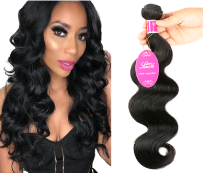 Natural color real hair extension, Brazilian body wave - JWHL FASHION