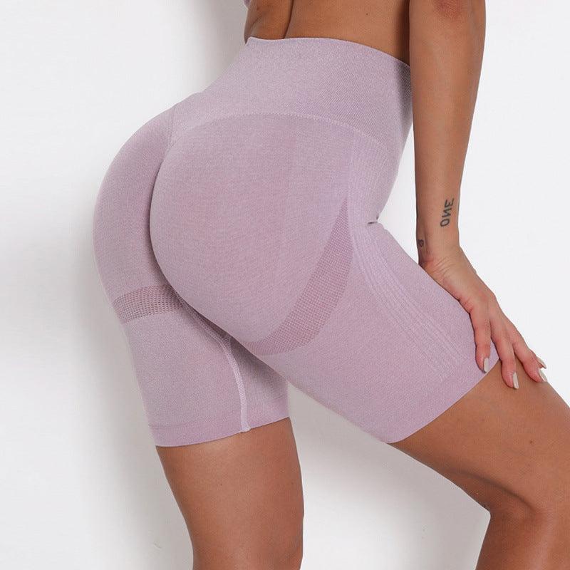 Seamless Multicolor Knitted Fitness Running Yoga Leggings - JWHL FASHION