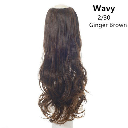 Wavy U Part Wig Clip-in Hair Extension Invisible pieces - JWHL FASHION