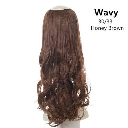 Wavy U Part Wig Clip-in Hair Extension Invisible pieces - JWHL FASHION