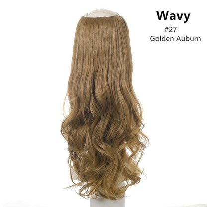 Wavy U Part Wig Clip-in Hair Extension Invisible pieces - JWHL FASHION