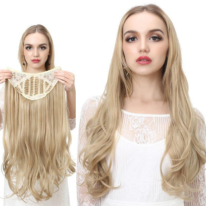 Wavy U Part Wig Clip-in Hair Extension Invisible pieces - JWHL FASHION