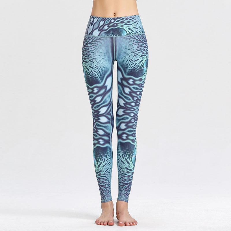 Printed Yoga Pants Women's Tight High Waist - JWHL FASHION