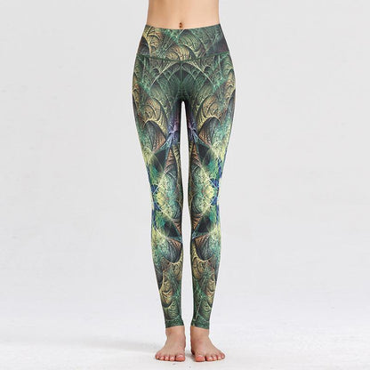 Printed Yoga Pants Women's Tight High Waist - JWHL FASHION