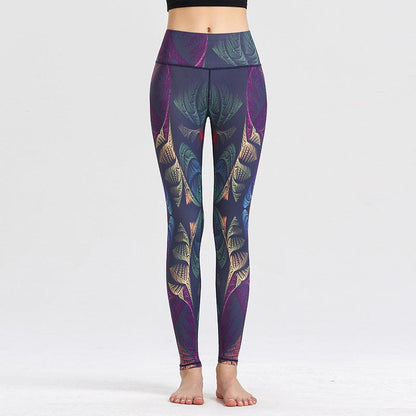 Printed Yoga Pants Women's Tight High Waist - JWHL FASHION