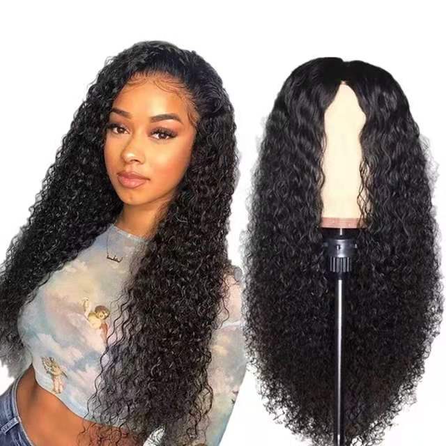 Front Lace Long Curly Hair Chemical Fiber Wig - JWHL FASHION